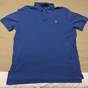 Ralph Lauren Men’s blue polo short sleeve
